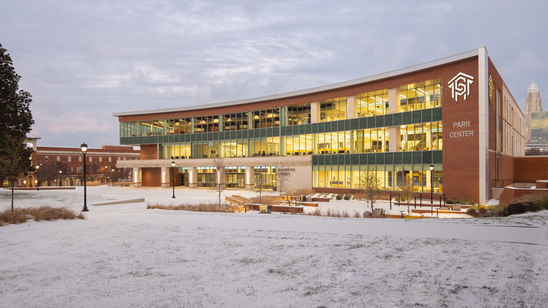 Parr Center in the Winter